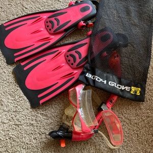 Body Glove Snorkel Kit for Ocean/Beach